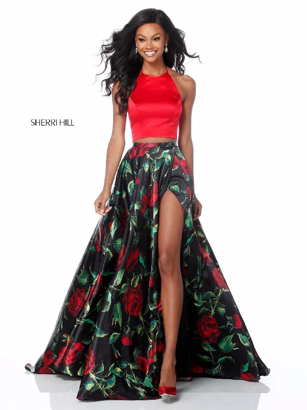 red/black print