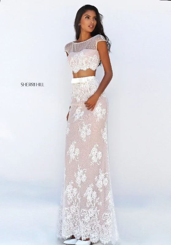 Two piece skirt sets for spring weddings- -50334