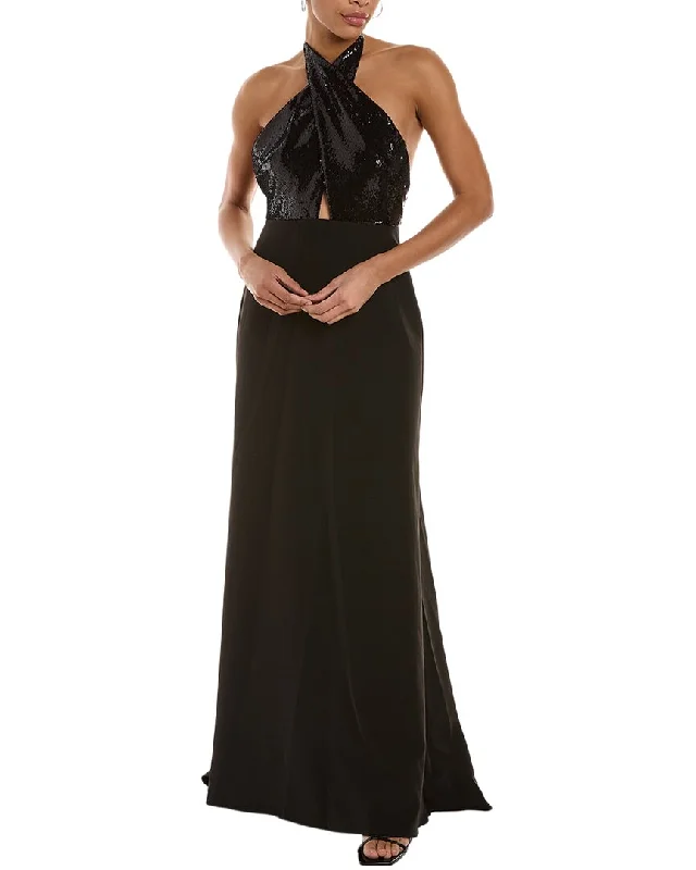 Halston Lacey Gown