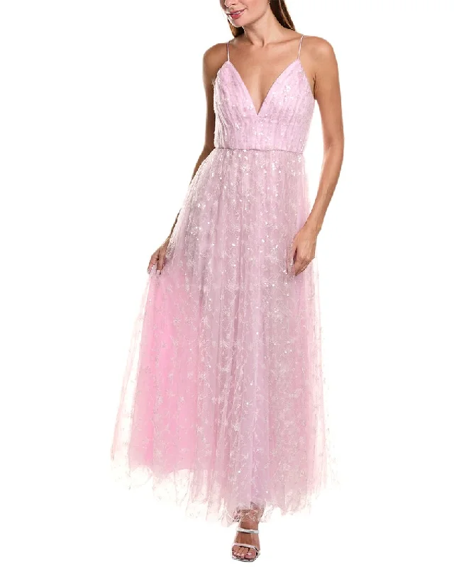 ML Monique Lhuillier Layla Lace Gown