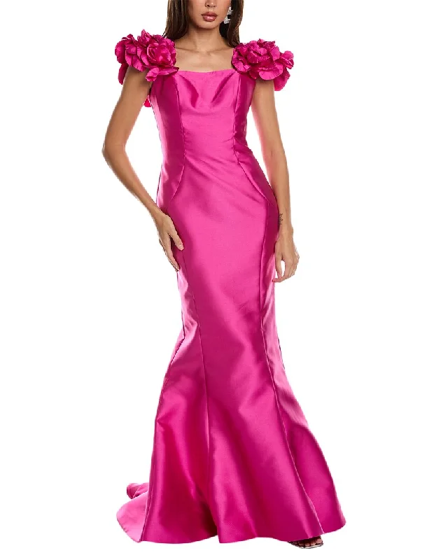 Rene Ruiz High-Low Gown
