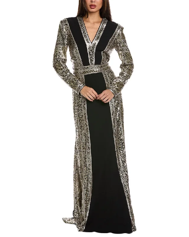 Tadashi Shoji Sequin Gown