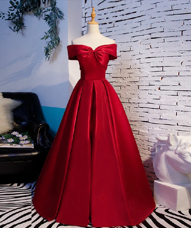 A line satin long ball gown dress formal dress  8396