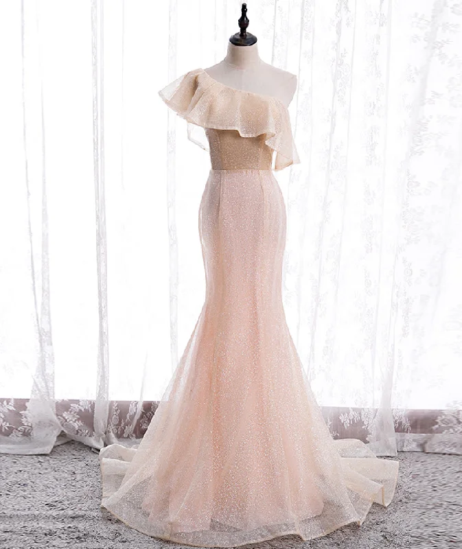 Mermaid sequins long prom dress evening dress  8440